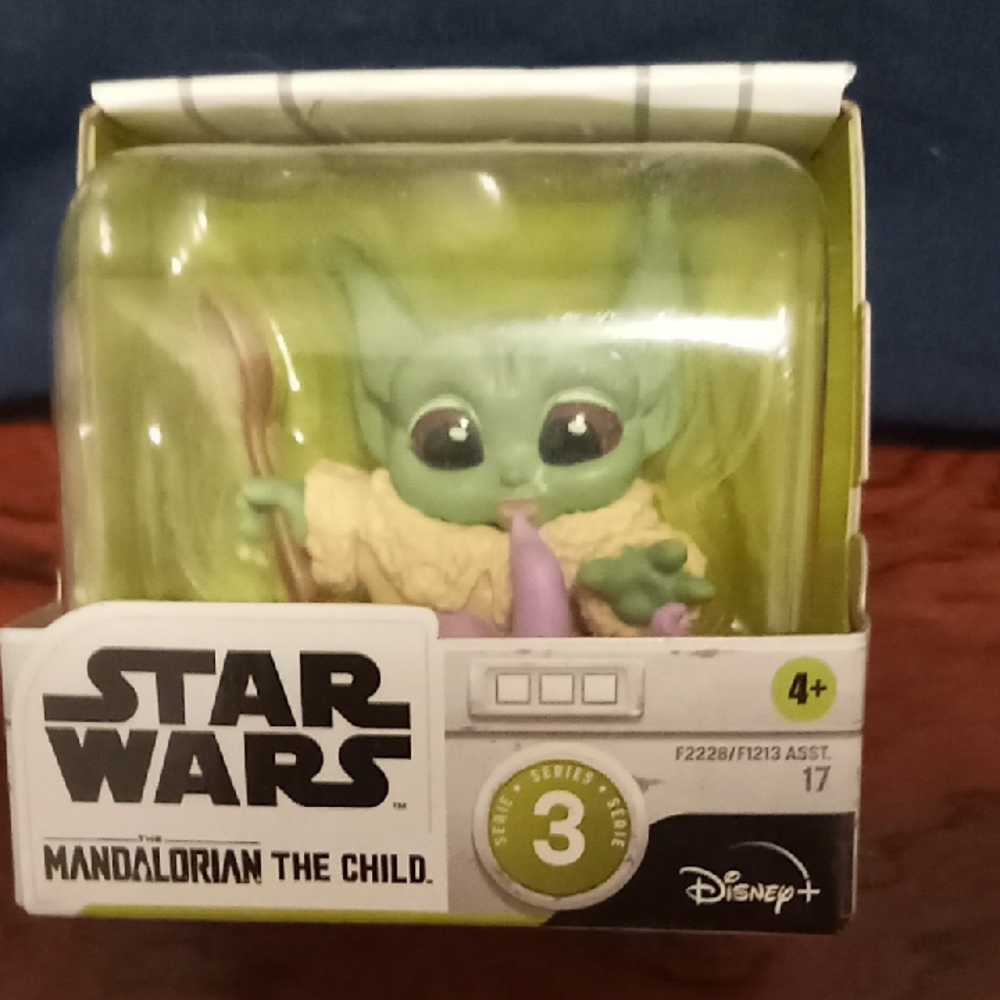 Star Wars The Mandalorian The Child Green Toy by Disney